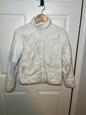 Columbia Titanium Jacket Medium White Insulated Coat